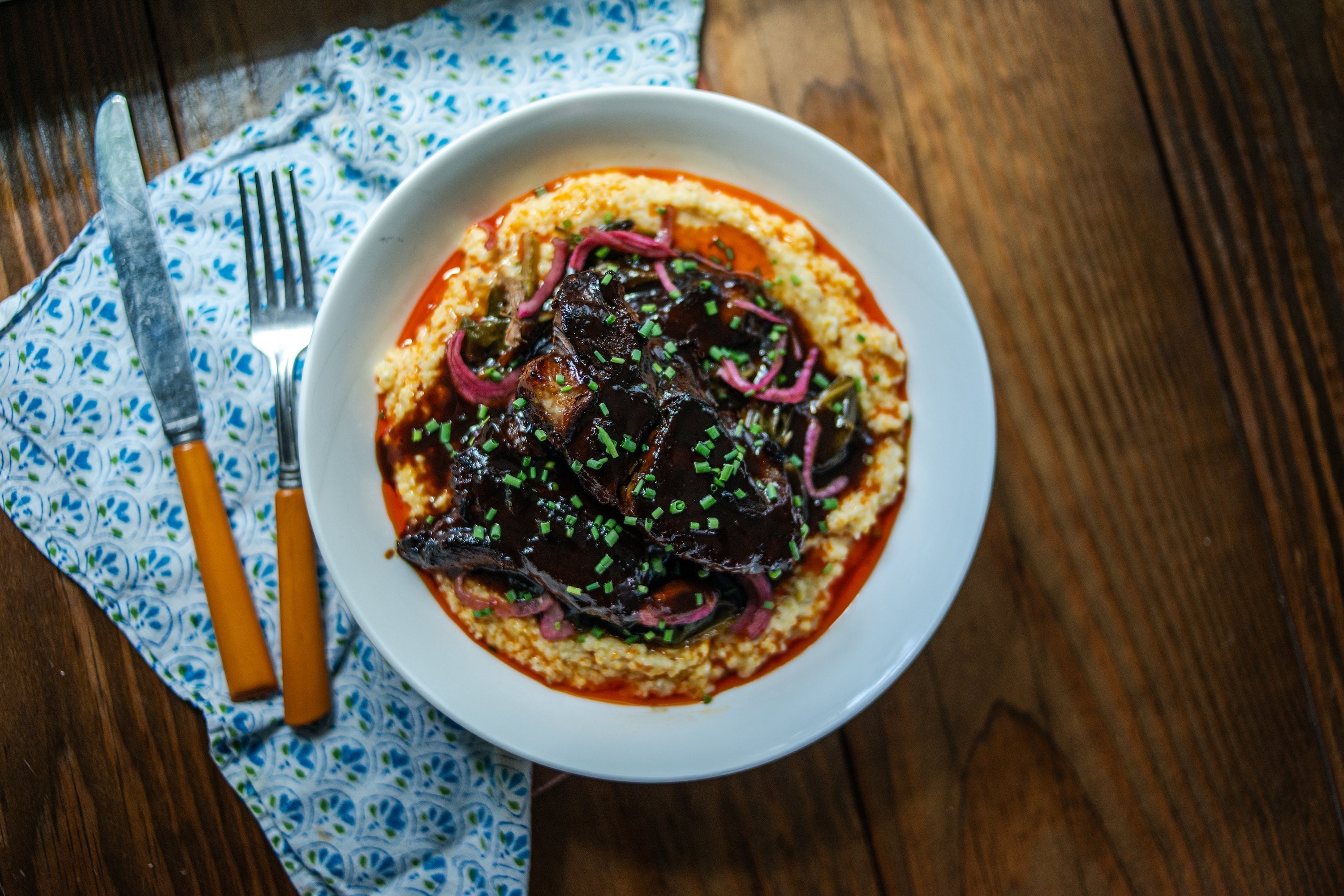 The Ultimate Braised Pork & Polenta